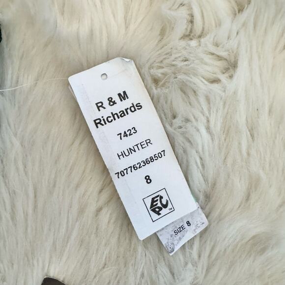 R&M Richards Green Sequined Sleeveless Keyhole Formal Evening Gown 8 NWT - Picture 7 of 12